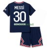 Maillot de Supporter Paris Saint-Germain Lionel Messi 30 Domicile 2021-22 Pour Enfant